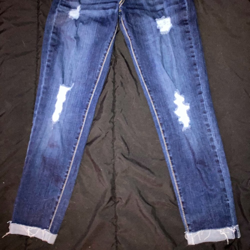 levi boyfriend capri jeans